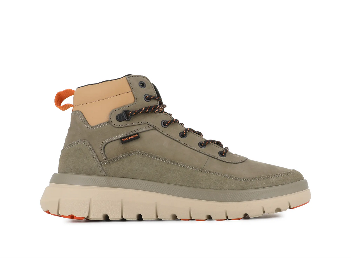 Zapatilla Palladium Pallaflex Cuff M Unisex Verde